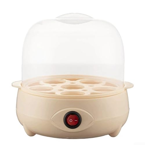 Elektrischer Eierdampfer mit automatischer Abschaltung und Anti-Trockenverbrennungsschutz, entworfen für Frühstück zu Hause, mit mehreren Schichten Kapazität (gelb-1) von DAZZLEEX