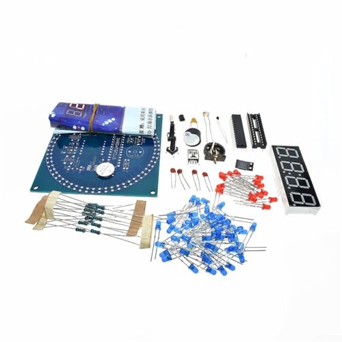 Engaging For DIY Project Elektronisches Uhr-Lötset zur Verbesserung Ihres Elektronik-Wissens (blau) von DAZZLEEX