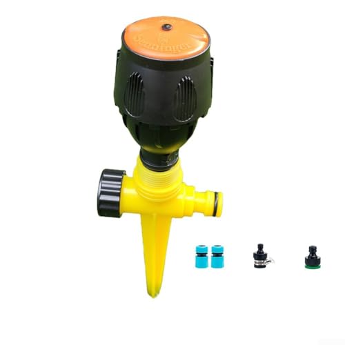 Gartenbewässerungssystem Automatisch mit einstellbaren rotierenden Sprinklerköpfen für Rasen Gewächshäuser und Pflanzenpflege im Freien von DAZZLEEX