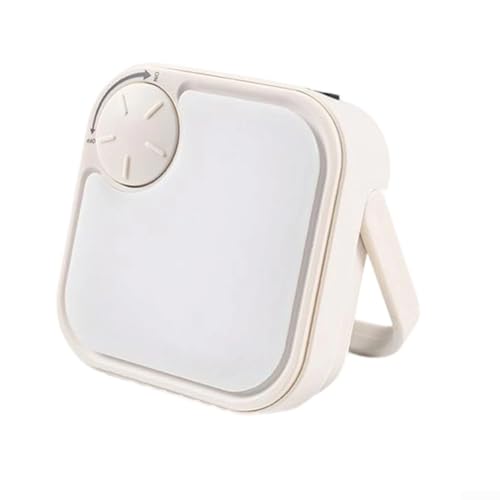 IP44 Solar-Camping-Laterne mit 750 Lumen, stufenloses Dimmen und Tragegriff zum einfachen Aufhängen an Zelten oder Stangen bei Outdoor-Aktivitäten (weiß) von DAZZLEEX