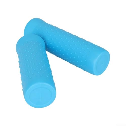 MAX G30 Elektroroller-Griffe aus Silikongummi, entworfen mit strukturierter Struktur für verbesserte Griffigkeit und Haltbarkeit (blau) von DAZZLEEX