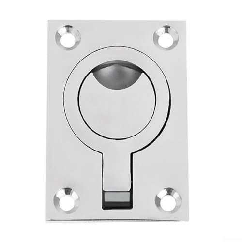 Marine-Edelstahl-Hebering-Ziehgriff für erhöhte Haltbarkeit (64 x 46 mm) von DAZZLEEX