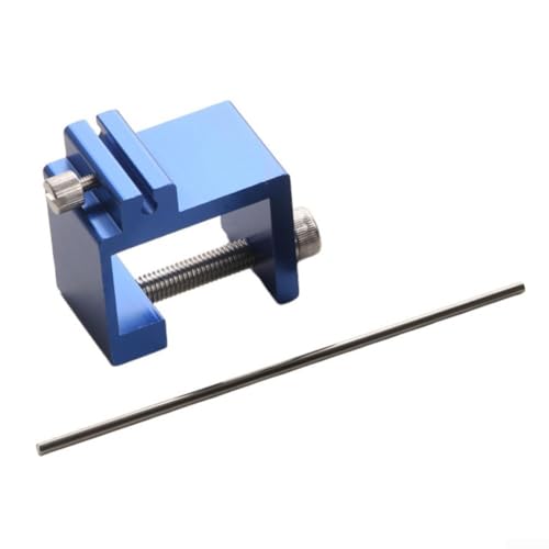 Motorrad Kettenrad Ausrichtungswerkzeug mit Positionierungshebel zur korrekten Kettenpositionierung (blau) von DAZZLEEX