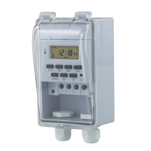 Programmierbarer 220-V-Timerschalter mit Tastensperre und Power-Memory-Funktion für zuverlässige Gerätesteuerung von DAZZLEEX