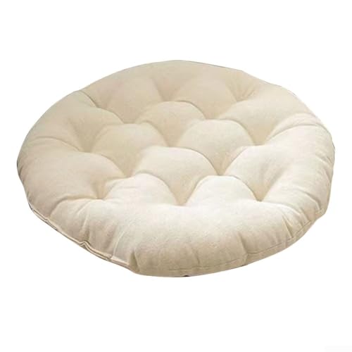 Relaxing Cotton Linen Chair Design Perfectly Suited for Lounging in Various Settings Around the Home (Circle) von DAZZLEEX