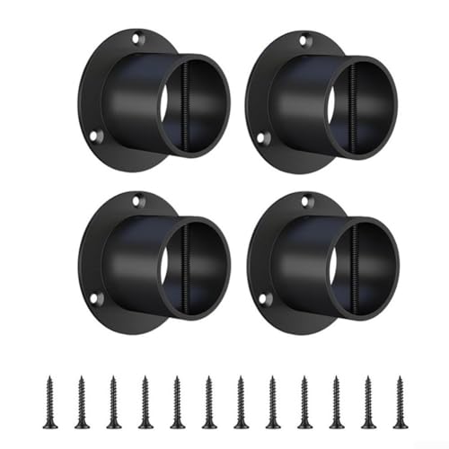 Robuste 4-teilige Edelstahl-Pfostenfüße für Deck und Zaun, komplettes Set für einfachen Aufbau Robuste 4-teilige Edelstahl-Pfostenfüße für Deck und Zaun, komplettes Set für einfachen Aufbau von DAZZLEEX