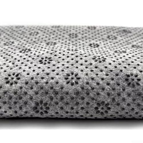 Rutschfestes Vinyl-Gummimaterial mit Pflaumenblütenmuster zum Erstellen individueller Fußmatten (1,8 m x 1 m)) von DAZZLEEX