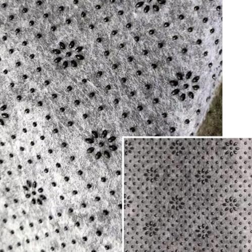 Rutschfestes Vinyl-Gummimaterial mit Pflaumenblütenmuster zum Erstellen individueller Fußmatten (2 m x 5 m)) von DAZZLEEX