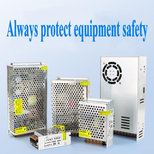 Schaltnetzteil Trafo AC220V auf 12V 24V für LED Streifen 25W 350W mit Überspannungsschutzmechanismus (S-150-12 (S-75-24 (75W 24V 3A) Kleine Größe) von DAZZLEEX
