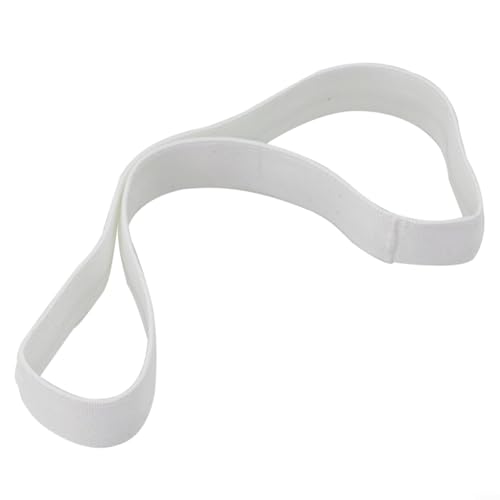 Schweißabsorbierendes Schweißband für Outdoor-Sport, ideal für intensives Training (weiß) von DAZZLEEX