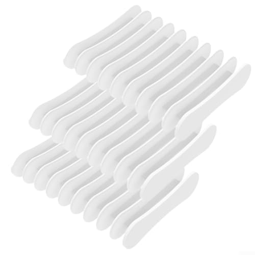 Set mit 3 Silikon-Seifenhaltern, perfekt für die Entwässerung in Dusch- und Küchenbereichen (weiß) von DAZZLEEX