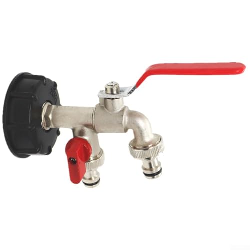 Sichere Verbindung mit S60X6 Gewinde IBC Wassertankadapter für Gartenbewässerung von DAZZLEEX