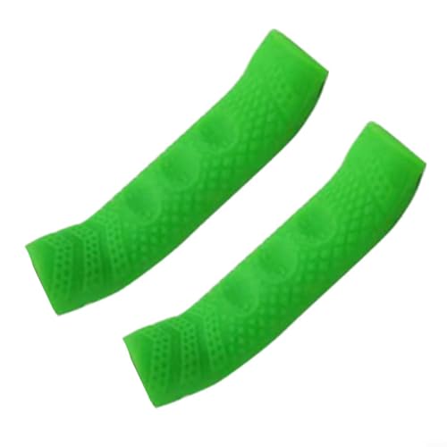 Silikon-Schutzhülle für Elektro-Scooter-Bremsgriffe mit verbessertem Grip und wasserdichtem Material (Blau) von DAZZLEEX