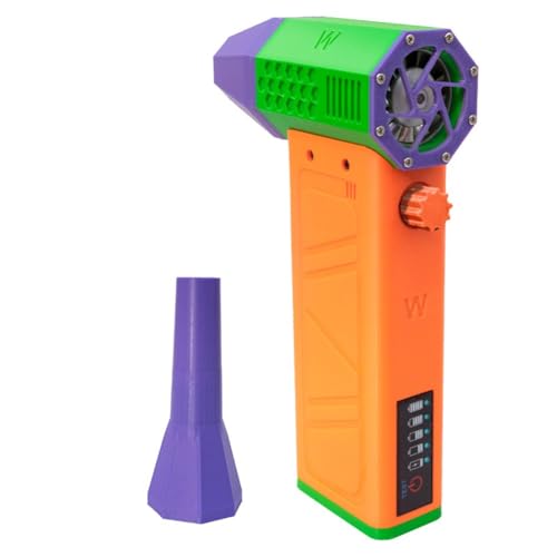 Tragbarer Turbo-Ventilator mit 140.000 U/min, perfekt zum Haartrocknen und Mehrzweckgebrauch (A) von DAZZLEEX