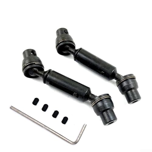 Upgrade Your For WPL RC Car with Metal Drive Shaft CVD, Designed for Climbing and Heavy Use (Black) von DAZZLEEX