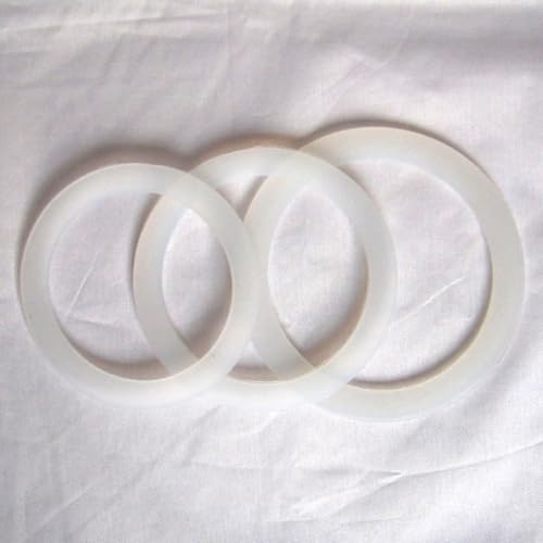 Weiche und flexible Dichtung für Kaffeemaschinen, geeignet für verschiedene Größen (9 Tassen) von DAZZLEEX