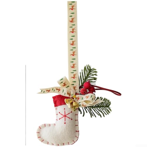 Weihnachtsschmuck aus Filz zum Aufhängen im koreanischen Stil für Baum mit Handschuh und Strumpfformen (D) von DAZZLEEX
