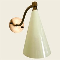 Modern Style Mid Century Messing Wandlampe Wandleuchte Leuchte Innenleuchte von DAZZLELIGHTINGLTD
