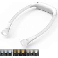 Der Augenschutz für weiße Schüler führte dazu, dass sie zum Lesen eine USB-betriebene Nackenlampe benutzten, die die Buchlampe auflud und zum Lesen Der Augenschutz für weiße Schüler führte dazu, dass sie zum Lesen eine USB-betriebene Nackenlampe benutzten, die die Buchlampe auflud und zum Lesen von DAZZLER