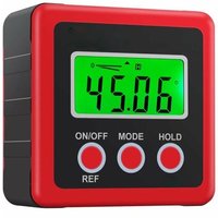 Magnetischer Winkelmesser für magnetische Tischkreissägen – Digitaler Neigungsmesser – Winkelwürfel (0 bis 90 Grad) – Digitaler Winkelmesser – von DAZZLER