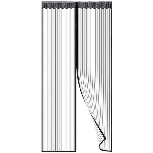 1 Stück Magnetische Fliegengittertür, Anti-Mücken-Türvorhang, Magnetischer Mesh-Bildschirm-Türvorhang, Stanzfreie Bildschirmtür, Tür-Fliegengitter, Tür-Fliegennetz, Magnetische Bildschirmtür (Schwarz) 1 Stück Magnetische Fliegengittertür, Anti-Mücken-Türvorhang, Magnetischer Mesh-Bildschirm-Türvorhang, Stanzfreie Bildschirmtür, Tür-Fliegengitter, Tür-Fliegennetz, Magnetische Bildschirmtür (Schwarz) von DAZZLUXE