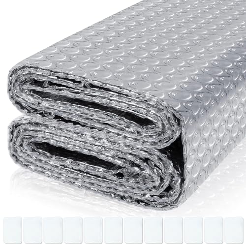 Heizkörper Reflexionsfolie Heizung,Isoliermatte Heizung 5m x 0.6m x 3mm,Doppelte Alu-Luftpolsterfolie,Heizungsfolie,Isoliermatte,Isolierung Hinter Heizkörper für Fenster von DAZZTIME