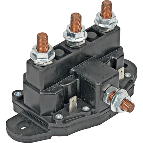DB Electrical LRW6000 Seilwinde Motor Rückfahrmagnet, kompatibel mit/Ersatz für Schützrelais 6 Terminal 12 Volt/funktioniert mit Seilwinde Motoren Windbrillen von DB Electrical