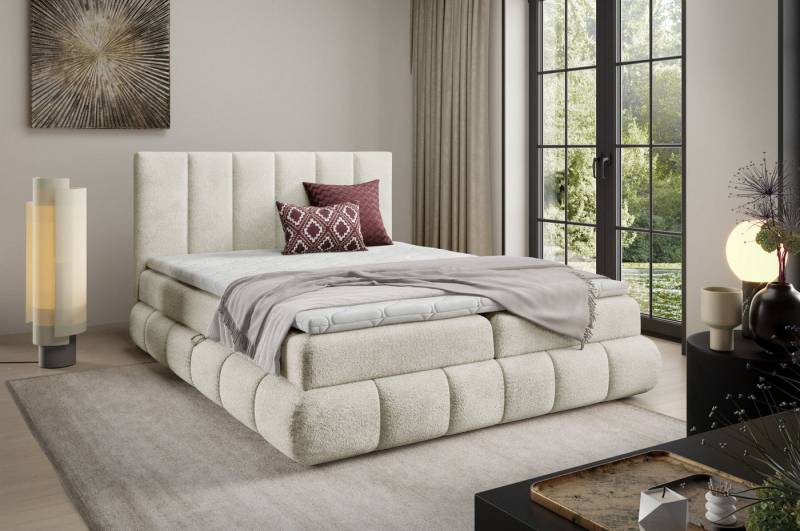 DB-Möbel Boxspringbett Kontinentalbett VANESSA modernes Design Möbel-vom Hersteller von DB-Möbel