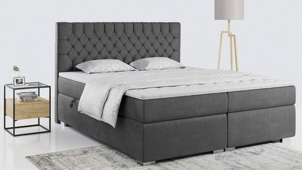 DB-Möbel Boxspringbett RAMIRES-Doppelbett mit Multipocket-Matratze. DB-Möbel Boxspringbett RAMIRES-Doppelbett mit Multipocket-Matratze. von DB-Möbel