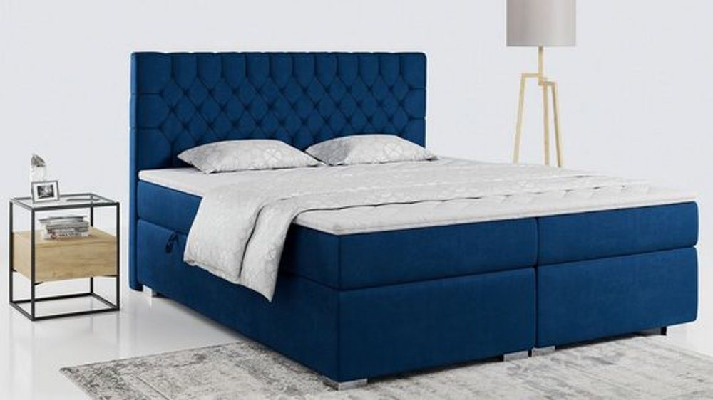 DB-Möbel Boxspringbett RAMIRES-Doppelbett mit Multipocket-Matratze. DB-Möbel Boxspringbett RAMIRES-Doppelbett mit Multipocket-Matratze. von DB-Möbel