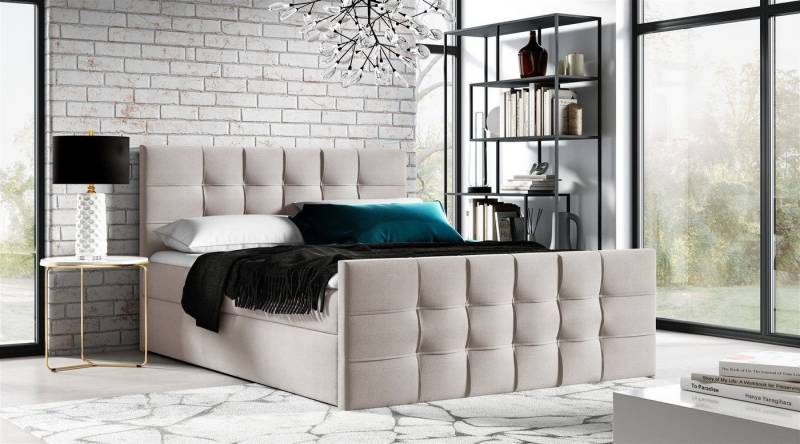 DB-Möbel Boxspringbett Schlafzimmerbett VIDILUX von DB-Möbel von DB-Möbel