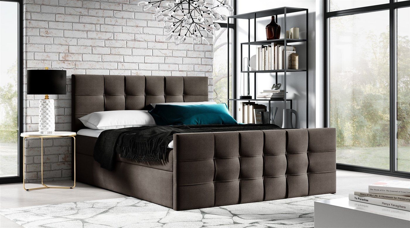 DB-Möbel Boxspringbett Schlafzimmerbett VIDILUX von DB-Möbel DB-Möbel Boxspringbett Schlafzimmerbett VIDILUX von DB-Möbel von DB-Möbel