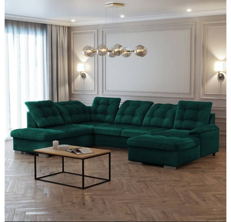 DB-Möbel Ecksofa "Bedloow" Schlafsofa in U-Form von DB-Möbel