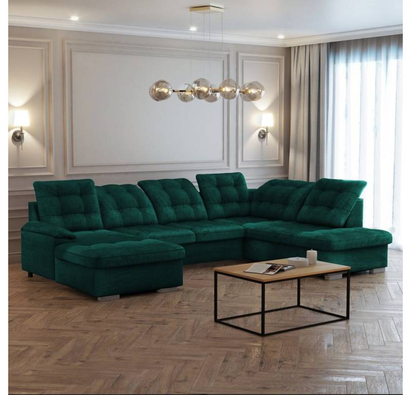 DB-Möbel Ecksofa "Bedloow" Schlafsofa in U-Form von DB-Möbel
