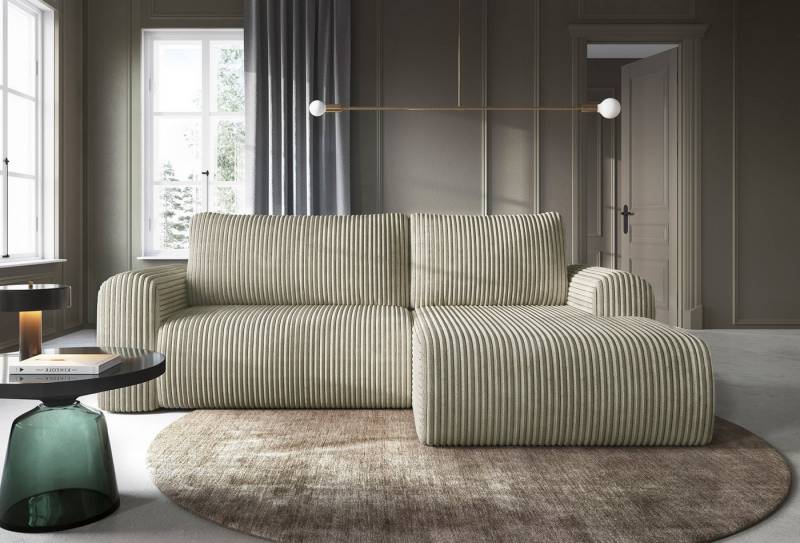 DB-Möbel Ecksofa "COCOLINI" in Plüschcord,Schlaffunktion,L-Form, Ecksofa vom Hersteller DB-Möbel Ecksofa "COCOLINI" in Plüschcord,Schlaffunktion,L-Form, Ecksofa vom Hersteller von DB-Möbel