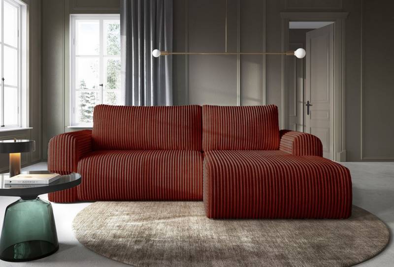 DB-Möbel Ecksofa "COCOLINI" in Plüschcord,Schlaffunktion,L-Form, Ecksofa vom Hersteller DB-Möbel Ecksofa "COCOLINI" in Plüschcord,Schlaffunktion,L-Form, Ecksofa vom Hersteller von DB-Möbel
