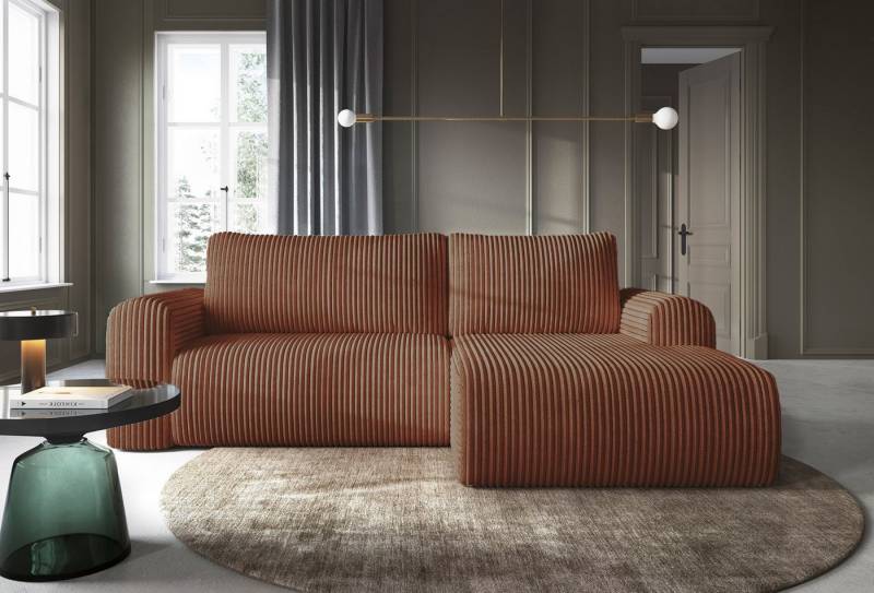 DB-Möbel Ecksofa "COCOLINI" in Plüschcord,Schlaffunktion,L-Form, Ecksofa vom Hersteller DB-Möbel Ecksofa "COCOLINI" in Plüschcord,Schlaffunktion,L-Form, Ecksofa vom Hersteller von DB-Möbel