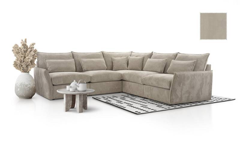 DB-Möbel Ecksofa "ELENORA" – modulares Ecksofa Möbel-vom Hersteller DB-Möbel Ecksofa "ELENORA" – modulares Ecksofa Möbel-vom Hersteller von DB-Möbel