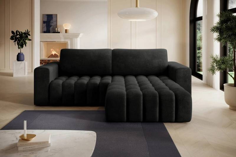 DB-Möbel Ecksofa Kleine Eckcouch mit Schlaffunktion "Bonetti" mit wasserdicht bezug von DB-Möbel