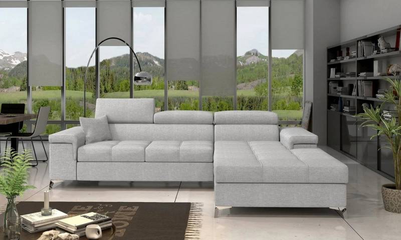 DB-Möbel Ecksofa RIKARDS mit Schlaffunktion 281X205cm. Ecksofa vom Hersteller. von DB-Möbel