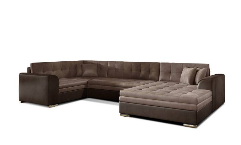 DB-Möbel Ecksofa Wohnlandchaft "Donario" U-Form Mit Schlaffunktion, Ecksofa "Donario" – der perfekte Ort zum Entspannen von DB-Möbel