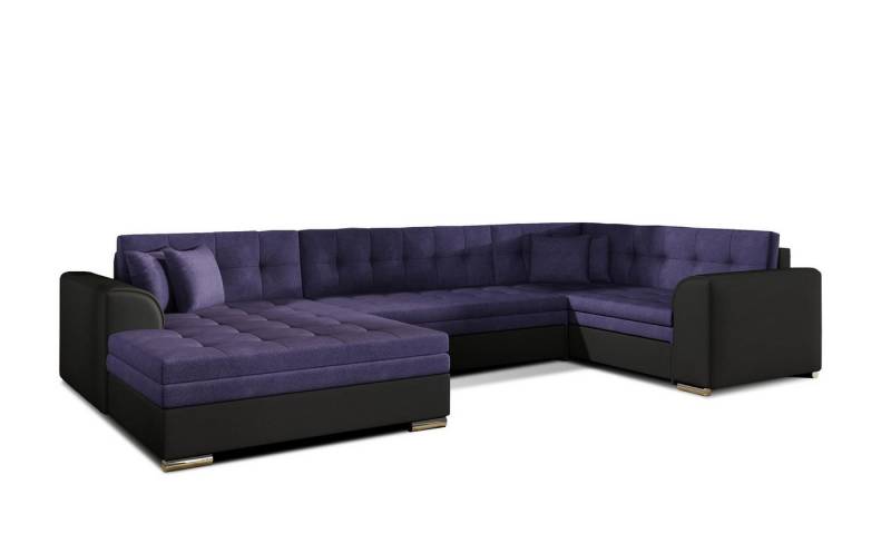 DB-Möbel Ecksofa Wohnlandchaft "Donario" U-Form Mit Schlaffunktion, Ecksofa "Donario" – der perfekte Ort zum Entspannen von DB-Möbel