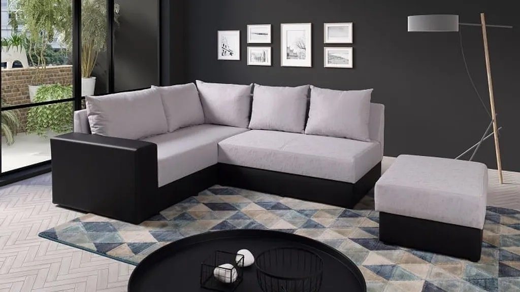 DB-Möbel Ecksofa mit Schlaffunktion BESTO MUNA Sofa vom Hersteller von DB-Möbel