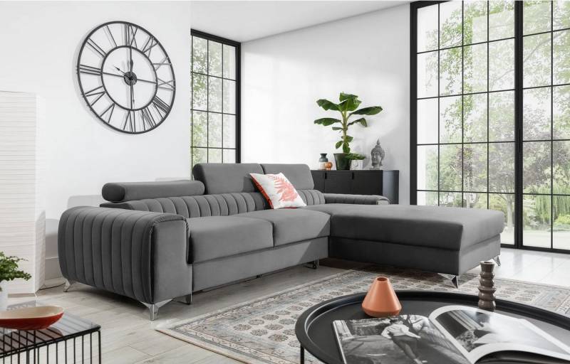DB-Möbel Ecksofa mit Schlaffunktion "Gryson" - Sofa vom Hersteller von DB-Möbel