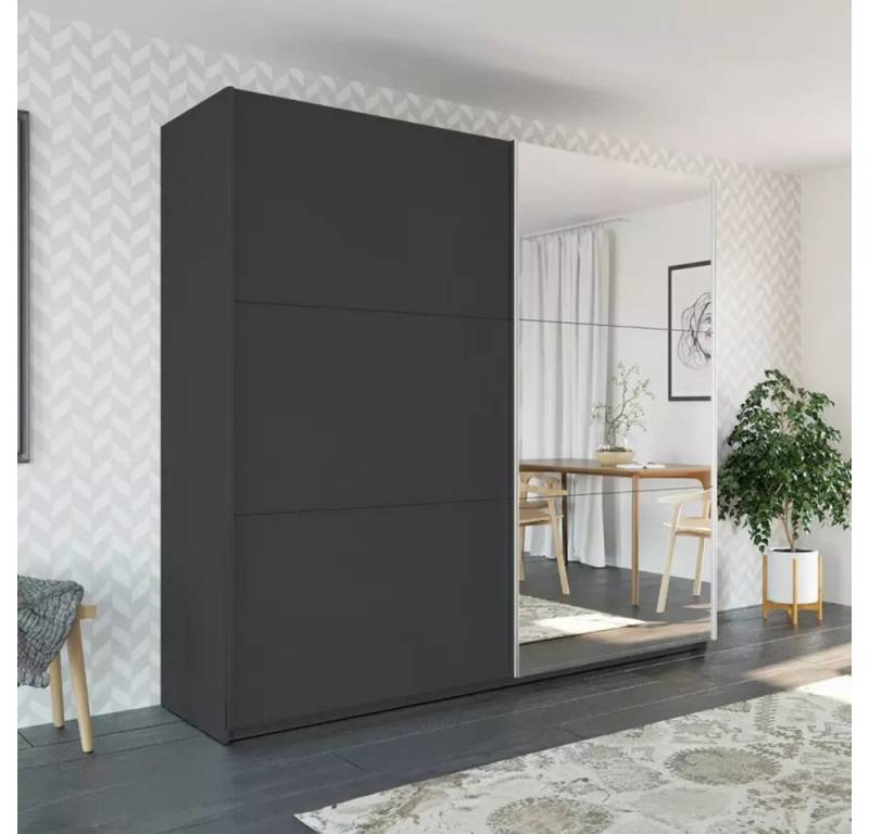 DB-Möbel Kleiderschrank Kleiderschrank "Rumba" 225 cm mit Spiege DB-Möbel Kleiderschrank Kleiderschrank "Rumba" 225 cm mit Spiege von DB-Möbel