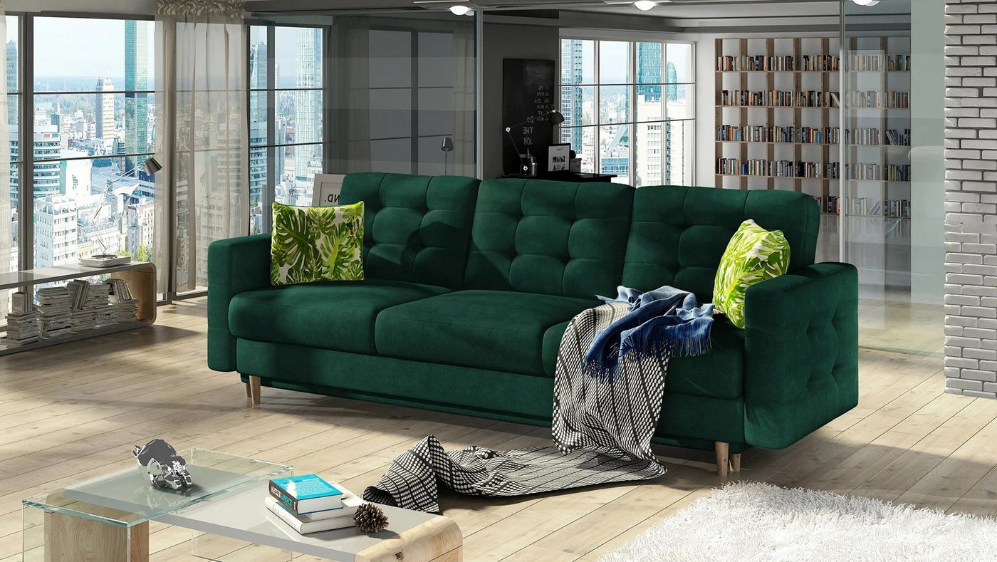 DB-Möbel Sofa "Askard" Dreisitzer-Sofa Modern, Retro oder Skandinavisch. von DB-Möbel