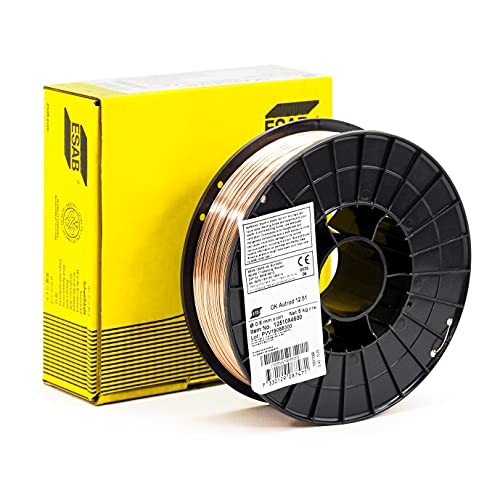 ESAB™ OK Autrod 12.51 Schweißdraht Schutzgas MIG MAG 5kg 0.8mm Spule Rolle G3Si1 von DBA_ESAB
