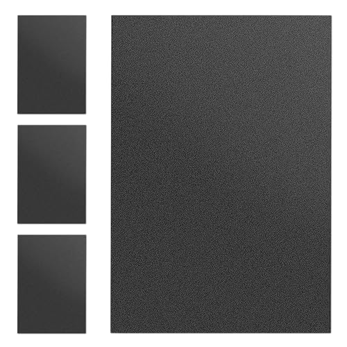 ABS Kunststoffplatten, 4 Stück 3mm 30 x 20CM Matte Oberfläche abs Kunststoffplatte, Strapazierfähige Schneidebare Kunststoffplatte, mit Schutzfolie für Modellbau Basteln Kotflügel, Malerei, Schwarz ABS Kunststoffplatten, 4 Stück 3mm 30 x 20CM Matte Oberfläche abs Kunststoffplatte, Strapazierfähige Schneidebare Kunststoffplatte, mit Schutzfolie für Modellbau Basteln Kotflügel, Malerei, Schwarz von DBAATTZ