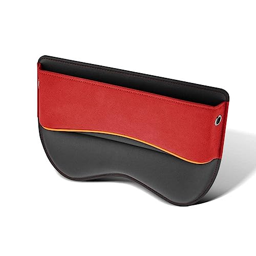 DBCFL Autositz Aufbewahrungsbox für Mazda MX-5 Miata RF NB NC ND Roadster Coupe, PU-Leder-Organizer Sitz Seitentaschen Organizer Multifunktionale Aufbewahrungsbox,E-Red von DBCFL