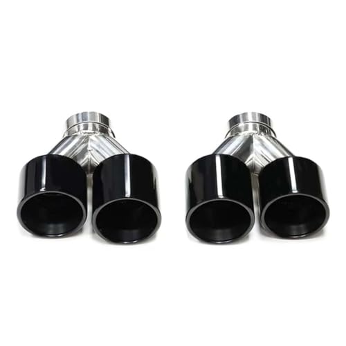 DBCFL Endstuck Auspuff für BMW F10 F11 535d 535i 640i 640d Up to G30 G31, Auspuffblenden Edelstahl Auto Endstück Endschalldämpfer Spitze Endrohrblende,B von DBCFL